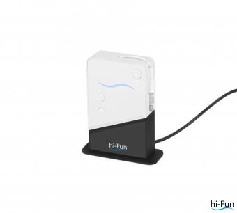 HIFUNFUN Base ricaricabile Hi-Fun Hi-Freedom con ricevitore bluetooth bianco